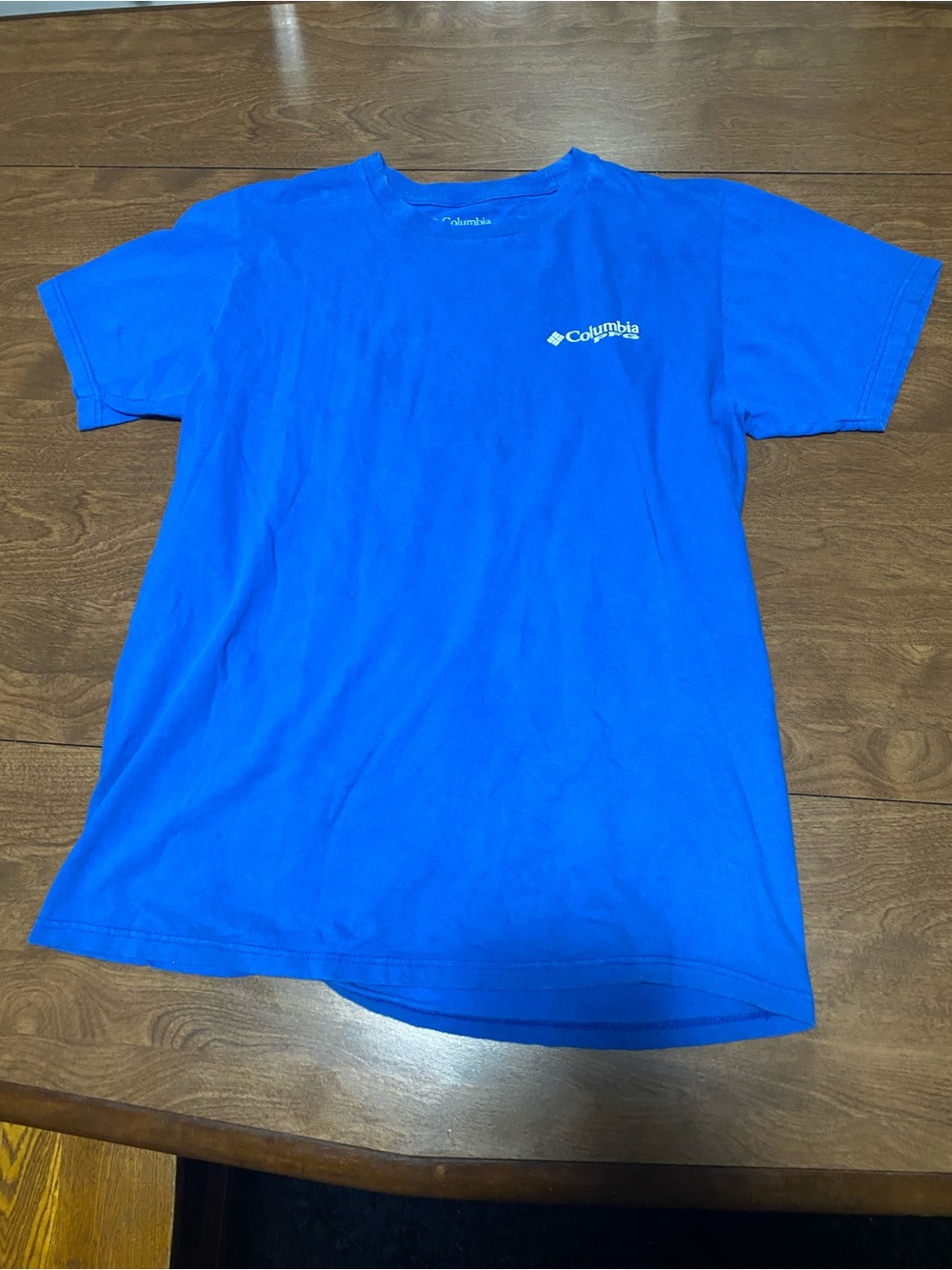Columbia Electric Blue Short Sleeve Logo Tee